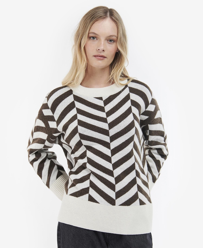 Women's Barbour Lorelie Knit Sweaters Multicolor | BIAL-64827