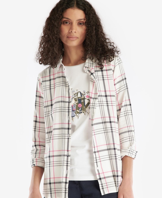 Women's Barbour Shoreline Shirts Multicolor | IXPL-62514
