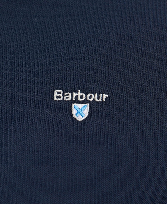 Men's Barbour Birkhill Polo shirts Navy | KSFE-27401