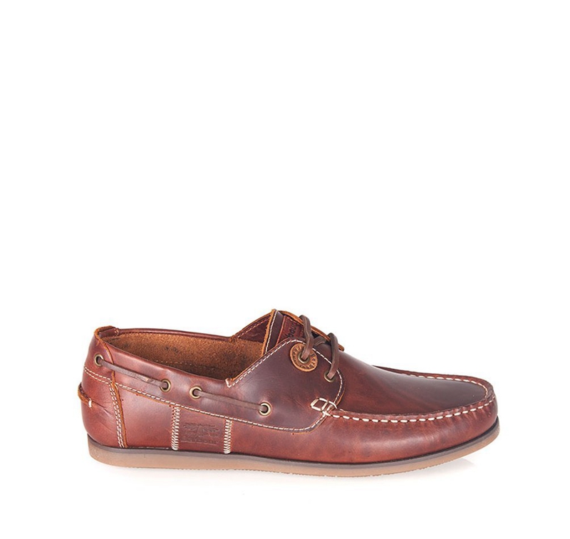 Men\'s Barbour Capstan Boat Shoes Brown | VIFU-10673