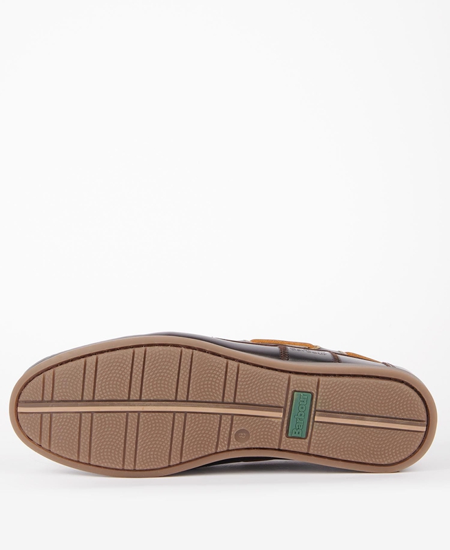 Men's Barbour Capstan Loafers Coffee | KHIZ-58379