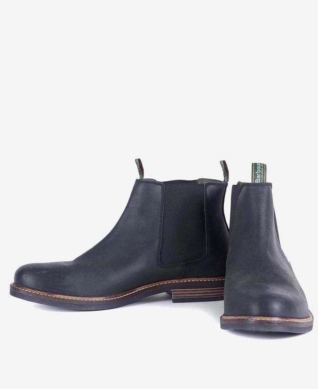 Men's Barbour Farsley Boots Black | JVCS-19208