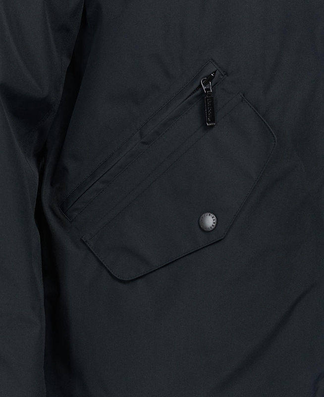 Men's Barbour Summer Chelsea Waterproof Jackets Black | SHML-84579