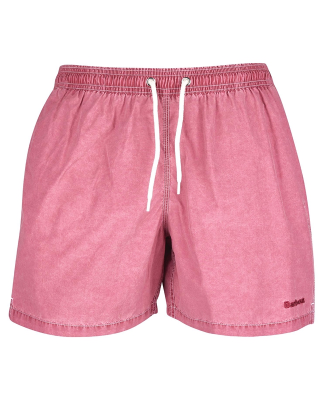 Men's Barbour Turnberry Swim Pants Red | IUCF-32106
