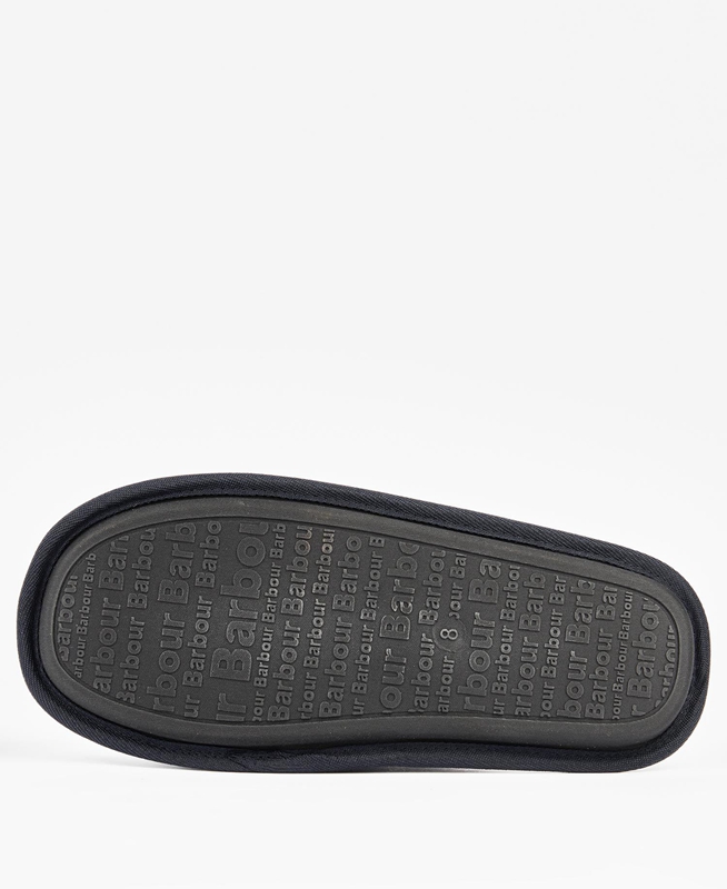Men's Barbour Young Slippers Blue | PRDL-08451
