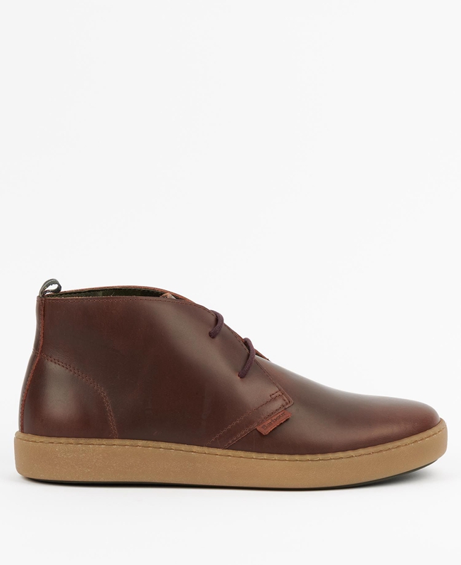 Men\'s Barbour Yuma Boots Brown | ETZD-18703
