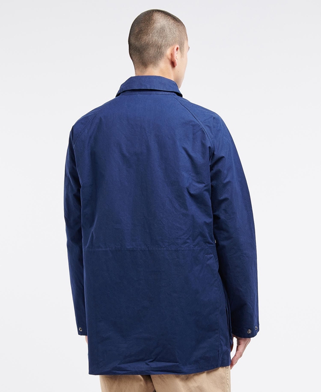 Men's Barbour x Ally Capellino Back Casual Jackets Navy | JSEB-41035
