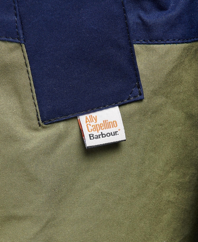 Men's Barbour x Ally Capellino Hand Casual Jackets Navy | BHAK-09721