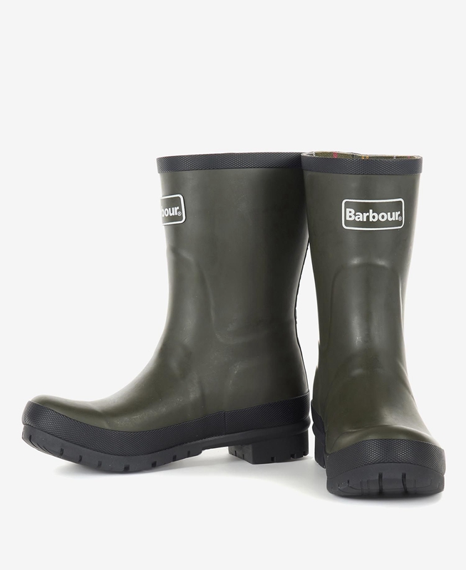 Women's Barbour Banbury Wellington Boots Olive | VHDA-31948