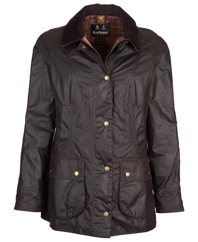 Women's Barbour Beadnell® Waxed Jackets Brown | CRBA-10893
