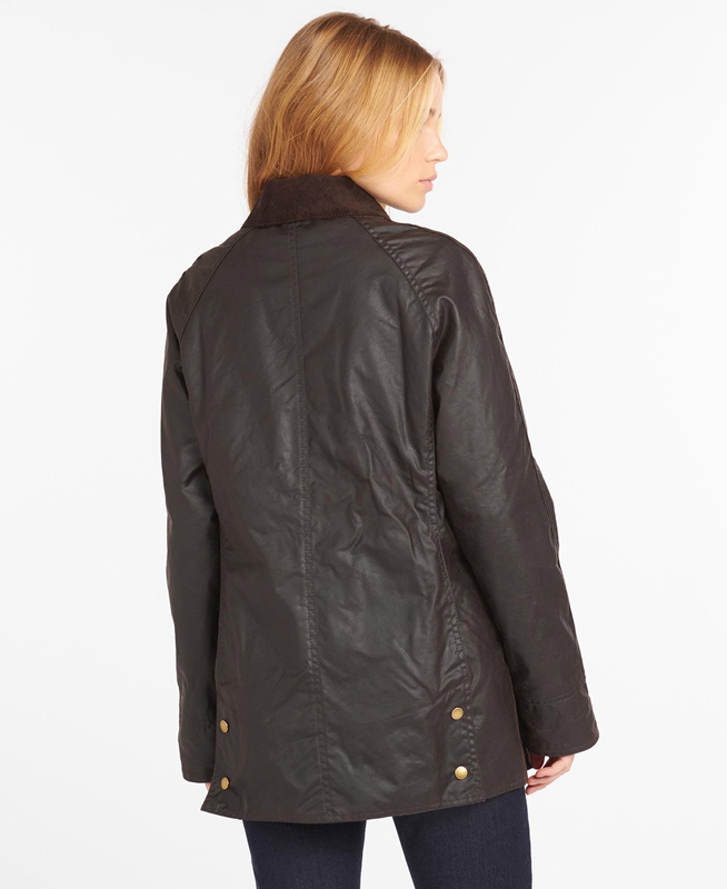 Women's Barbour Beadnell® Waxed Jackets Brown | CRBA-10893