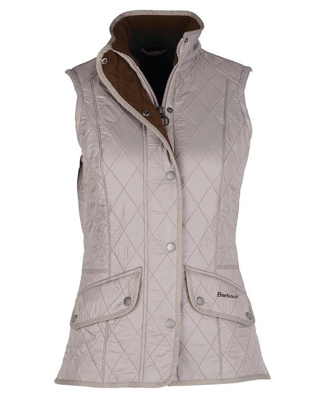 Women's Barbour Cavalry Vest Grey | POEH-58729