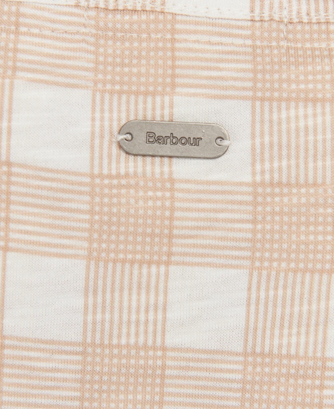 Women's Barbour Ember T Shirts White | RZFY-28453