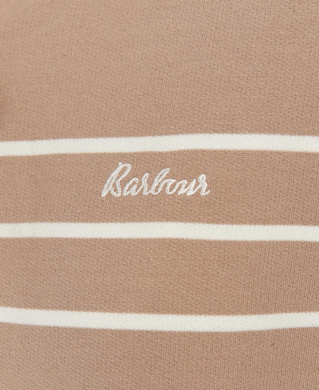Women's Barbour Explorer Ember Sweatshirts Beige | MDQR-71249