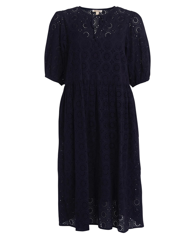 Women's Barbour Hazel Dress Blue | PCWT-90426