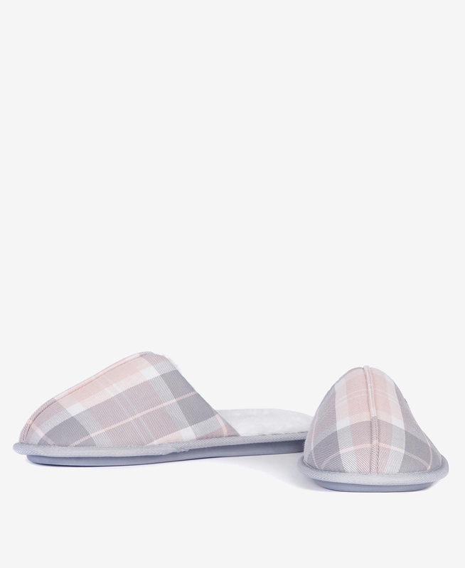 Women's Barbour Maddie Slippers Grey | LATF-74103