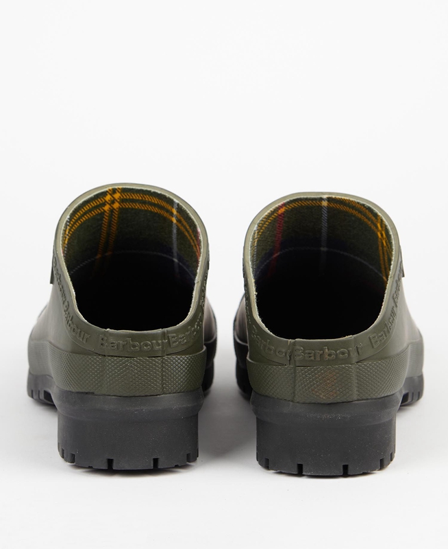Women's Barbour Quinn Clogs Olive | CESD-43712