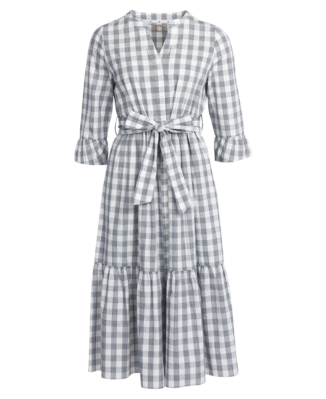 Women's Barbour Seamills Dress Navy | YMZA-87490