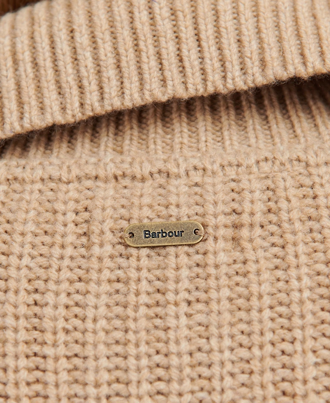 Women's Barbour Stavia Knit Sweaters Beige | LGTO-68730