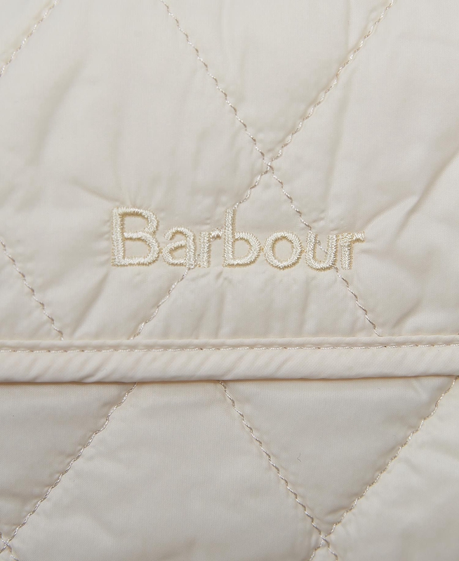 Women's Barbour Weste Otterburn Vest Cream | ZFKC-47983